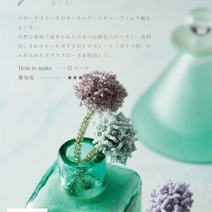 Livre de perles japonais Perles de fleurs qui colorent les quatre saisons PDF image 5