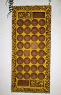 Zanzibari Mancala/Bao board game product logo