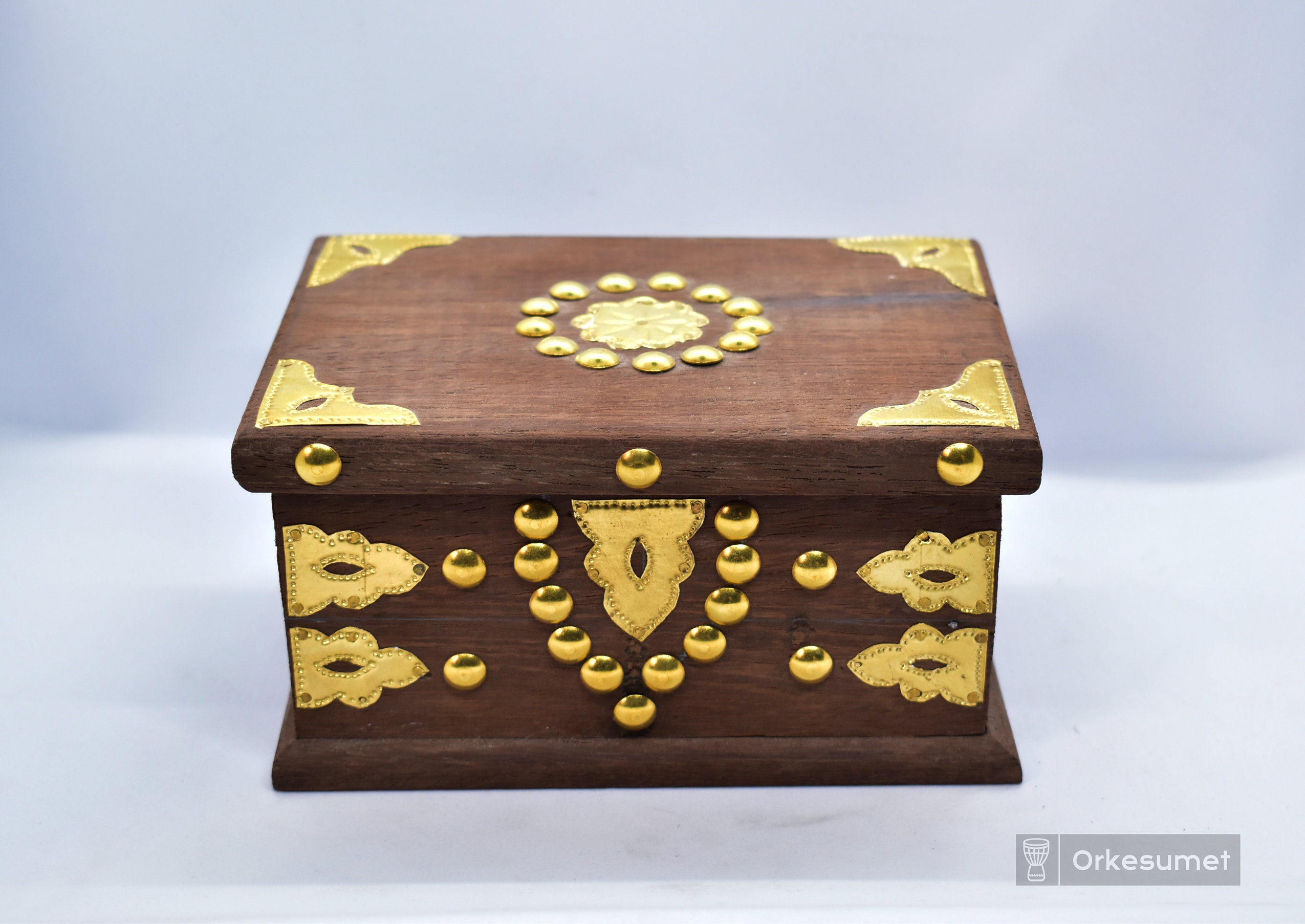 Zanzibar Handmade mini wooden chest