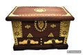 Handmade Zanzibar mini wooden chest with secret compartments product logo