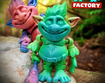 FLEYE（フライ）Troll-569 Flexi Factory Troll STL and 3MF Included! - Etsy