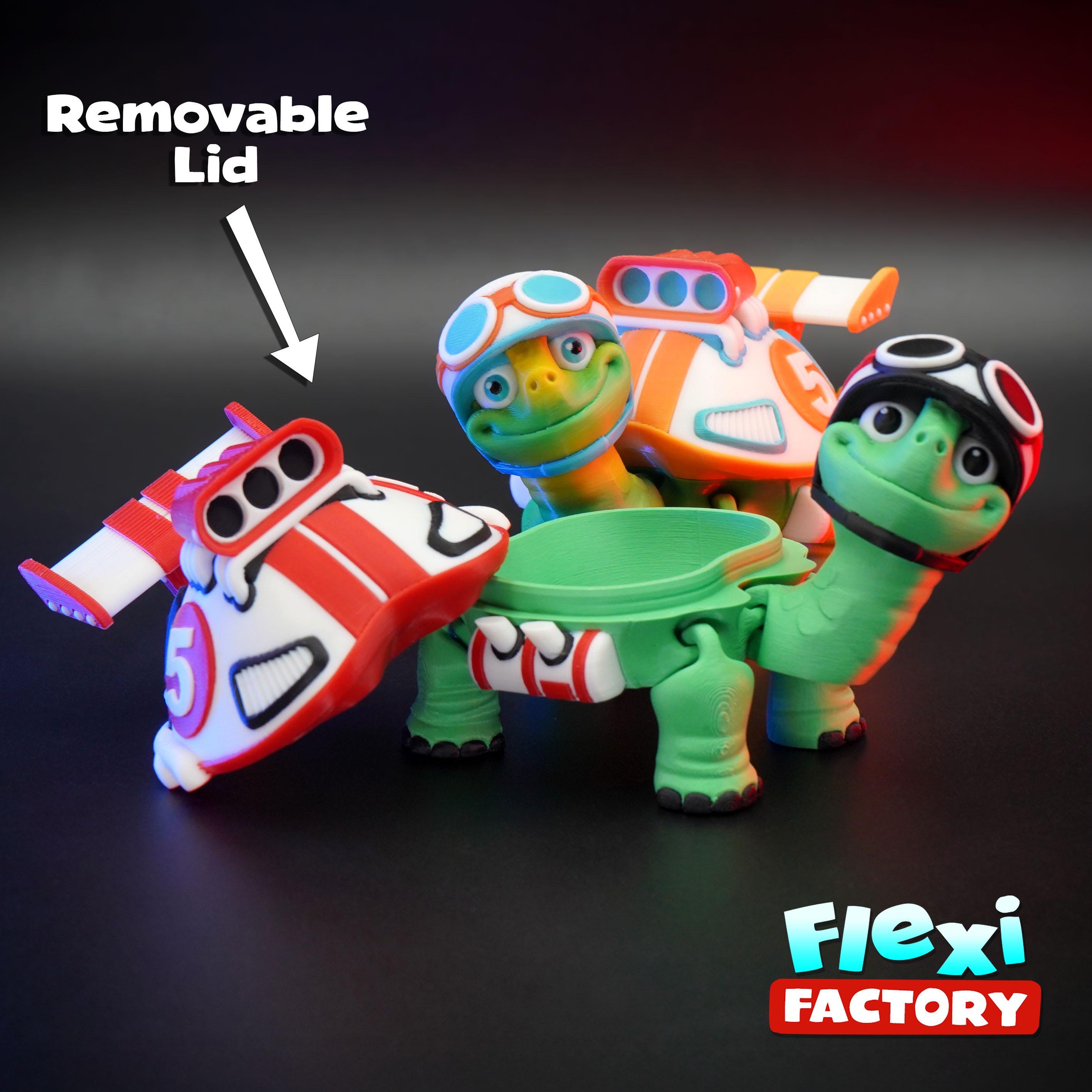 Flexi Factory Racing Tortoise Box With 3MF Files Included! - Etsy
