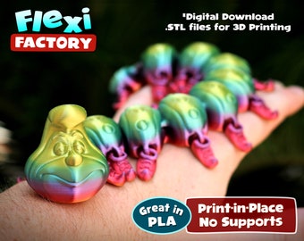 Cute Flexi Print-In-Place Caterpillar