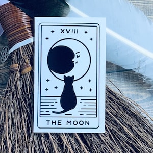 tarot card stickers major and minor arcana | tarot deck decal for car, phone, laptop, tumbler | tarot card gift | holographic tarot card