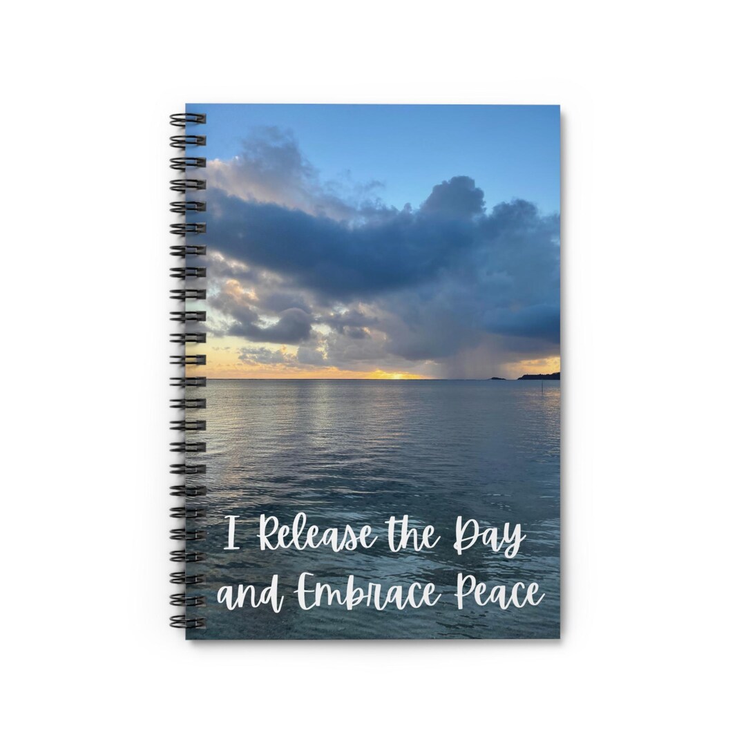 Notebook Embrace Embrace Peace Spiral Notebook - Perfect for Mindfulness, Journaling ...
