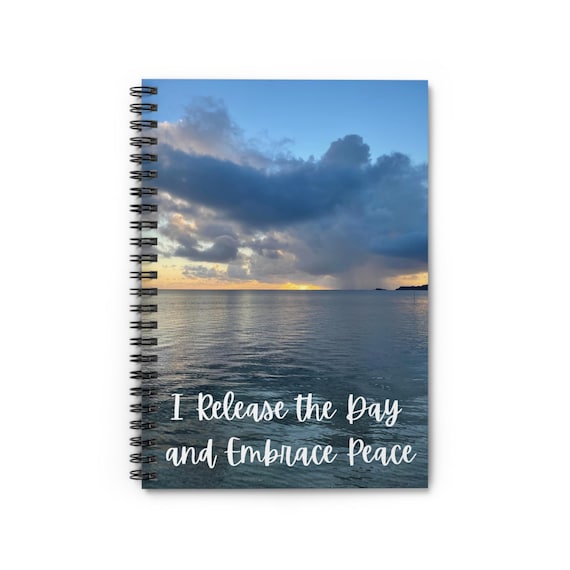 Embrace Peace Spiral Notebook - Perfect for Mindfulness, Journaling, School, Gift, Self-Care
