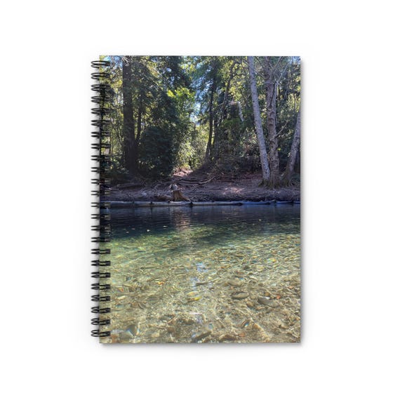 Nature-Inspired Spiral Notebook - Perfect for Journaling, Sketching, Gift for Nature Lovers, Eco-Friendly Study Essentials, Watercolor Art