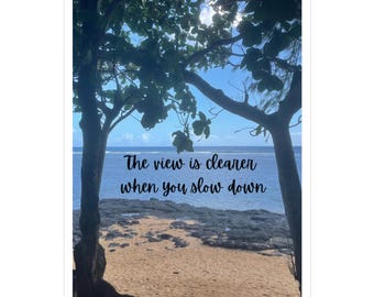 Inspirational Nature Vinyl Decals, Motivational Stickers for Home Decor, Office Decor, Gift for Nature Lovers, Mindfulness