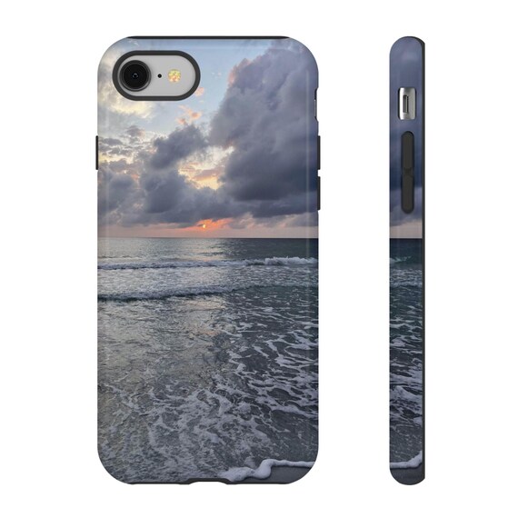 Ocean Waves Phone Case, Tough Cases for Beach Lovers, Protective Cover, Summer Vibe Gift, Beach Photography Design, Nature Lover Gift