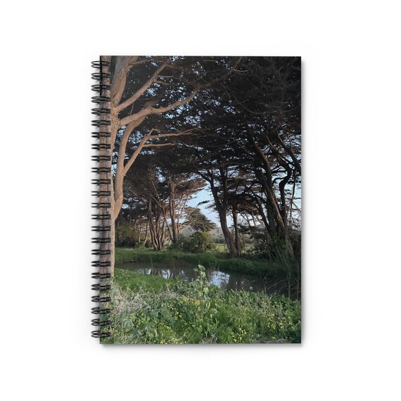 Nature-Inspired Spiral Notebook - Ruled Lines for Journaling, Note-Taking, Gift for Nature Lovers, Eco-Friendly, Writing Companion