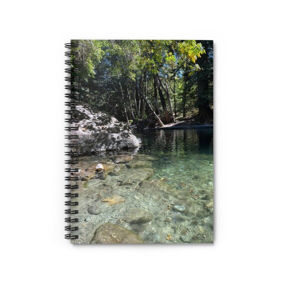 Nature-Inspired Spiral Notebook, Eco-friendly Journal, Perfect for Nature Lovers, Writing, Gifts, and Summer Adventures