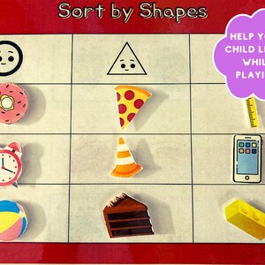 I Can Sort Shapes Bundle