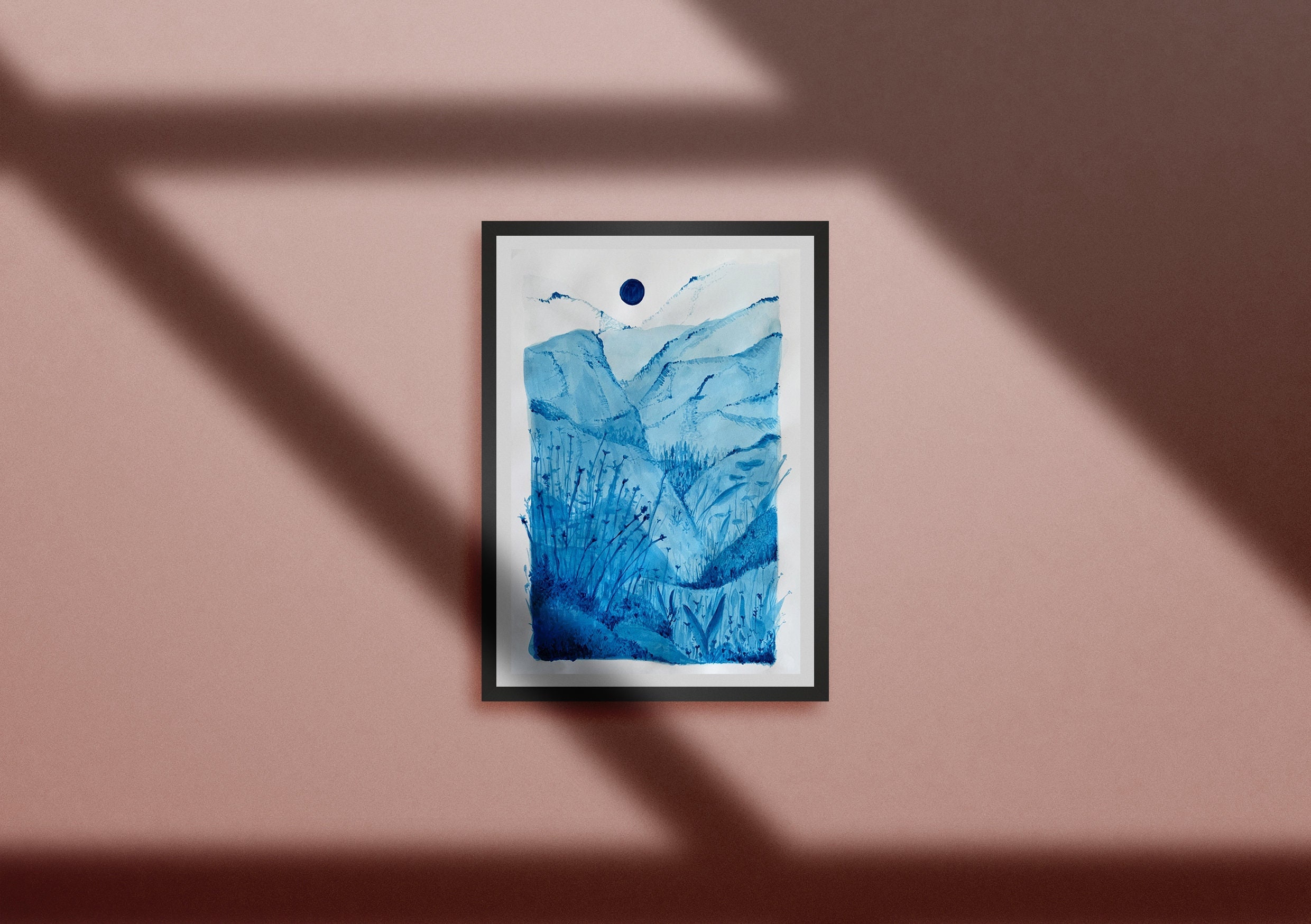 Blue - Oeuvre Originale