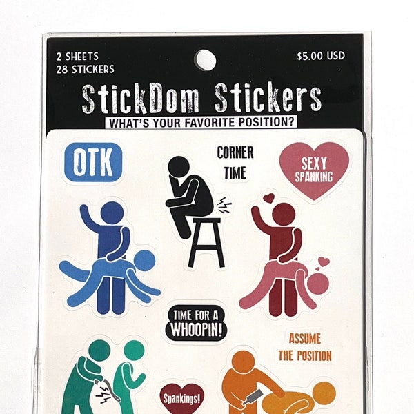 Stickdom Sticker Sheets