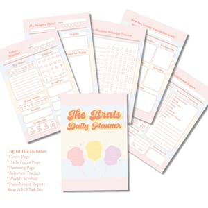 Daily Planners for Spanko Brats