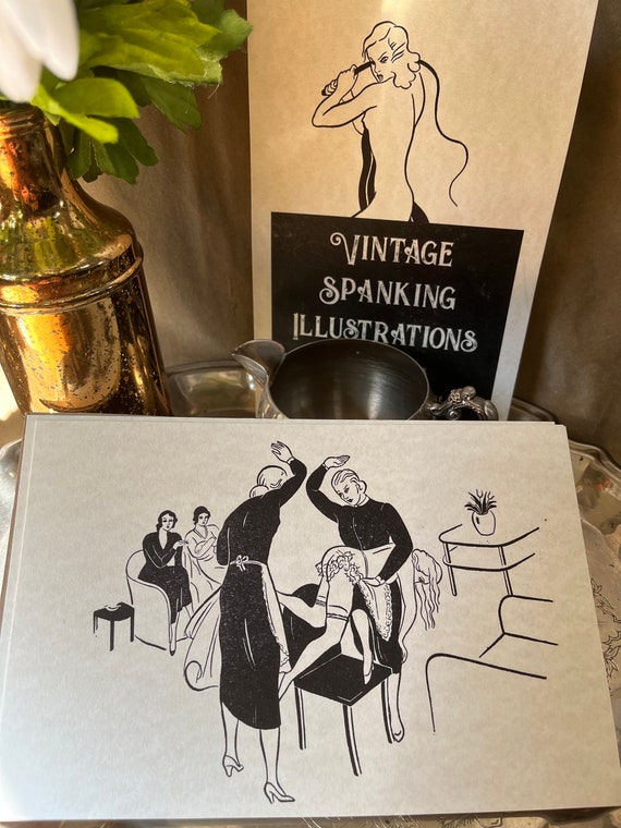 "spanking illustrations" Vintage Spanking Illustrations - Etsy UK
