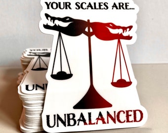 Moon Knight Stickers: Ammit Scales Unbalanced