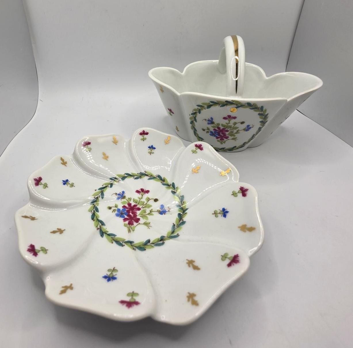 フランスブロカント お皿2枚 Limoges Limoges Bon Bon - Etsy
