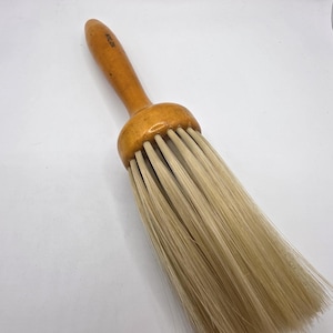 Nylon Barber Neck Brush Wooden Handle 9&quot; l