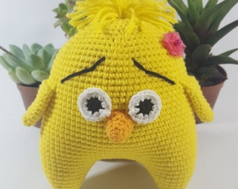 PATTERN:Amigurumi Chick Pattern,Crocheted jumbo Chick Pattern, Chick English Pattern, PDF Chick Pattern