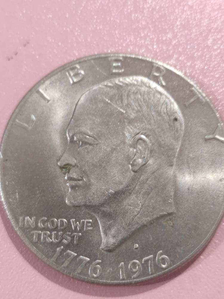 1776-1976 EISENHOWER Liberty Bell Moon One Dollar US Bicentennial Coin. EUR 750,00 - IT - Foto 7