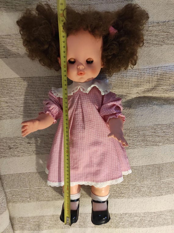 Italocremona Vintage 1976 Doll, Italy, 50cm Rare Doll