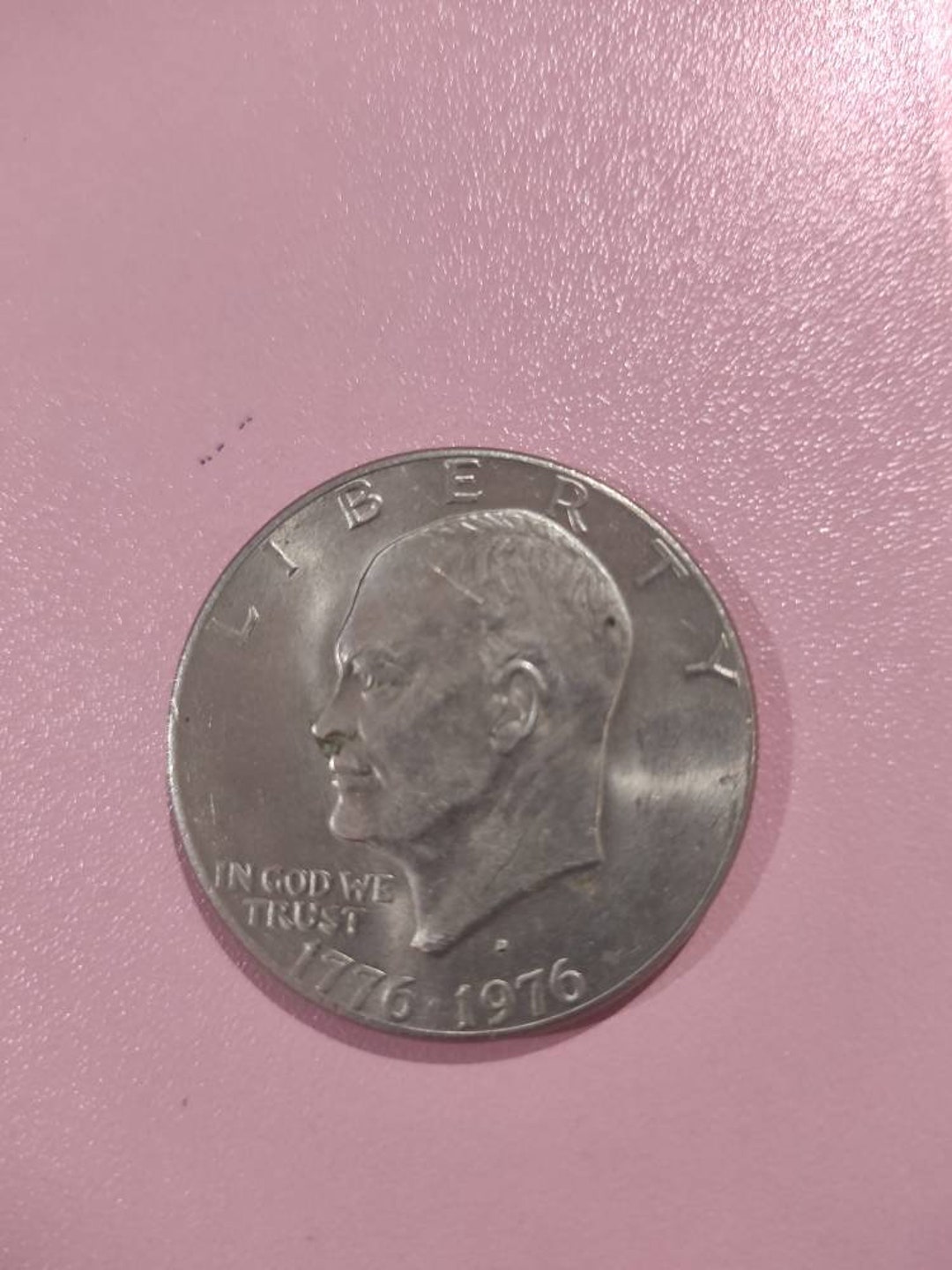 1776-1976 EISENHOWER Liberty Bell Moon One Dollar US Bicentennial Coin. EUR 750,00 - IT - Foto 6