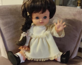 Kehagias doll Vintage 1960s, Doll Greece Kehagia, 30cm Rare doll