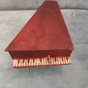 Music box 1900s wooden music dox antique Handmade fantastic