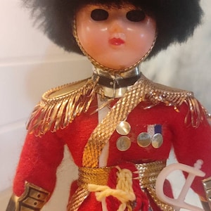 PaVintage Scottish Sleepy Eye Boy  Dolls  In Traditional Costume