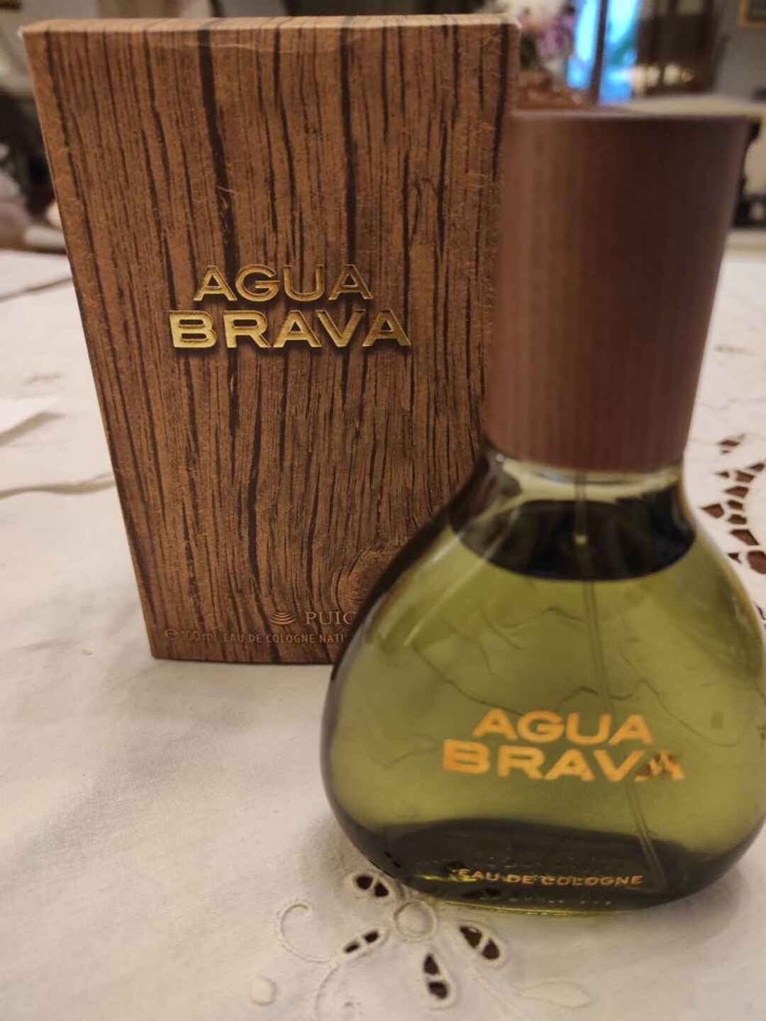 Agua Brava by Antonio Puig Eau De Cologne Spray Oz/100 ML Men Full  Original Vintage Australia