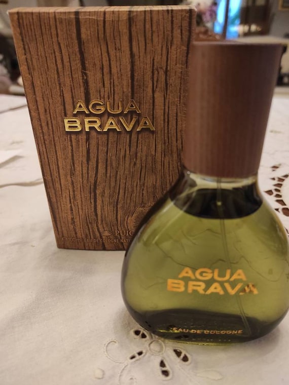 Agua Brava by Antonio Puig Eau De Cologne Spray 3.4 Oz/100 ML Men Full  Original Vintage 