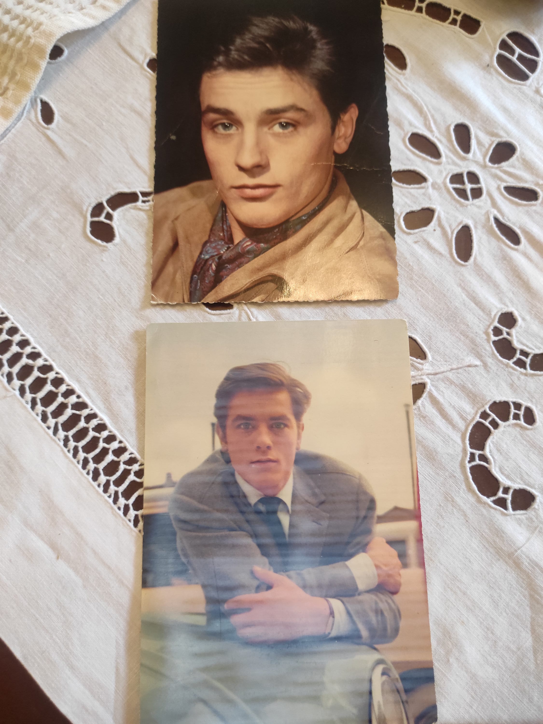 Photo D'Alain Delon - Tirage Neuf - Icône Du Cinéma Français