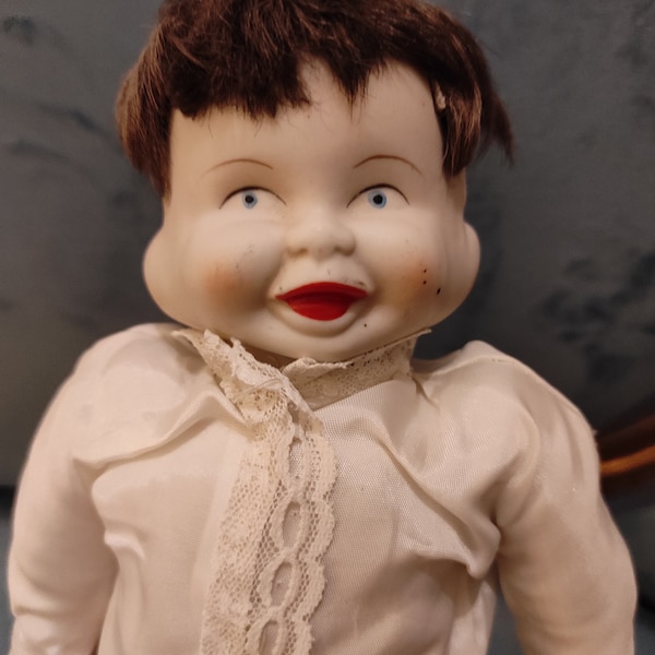 Porcelain Doll Three Faces Etsy