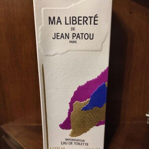 Jean Patou Ma Liberte De Jean Patou Eau De Toilette 100ml Old