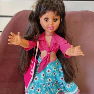 FURGA Vintage 1979s beautiful doll italy