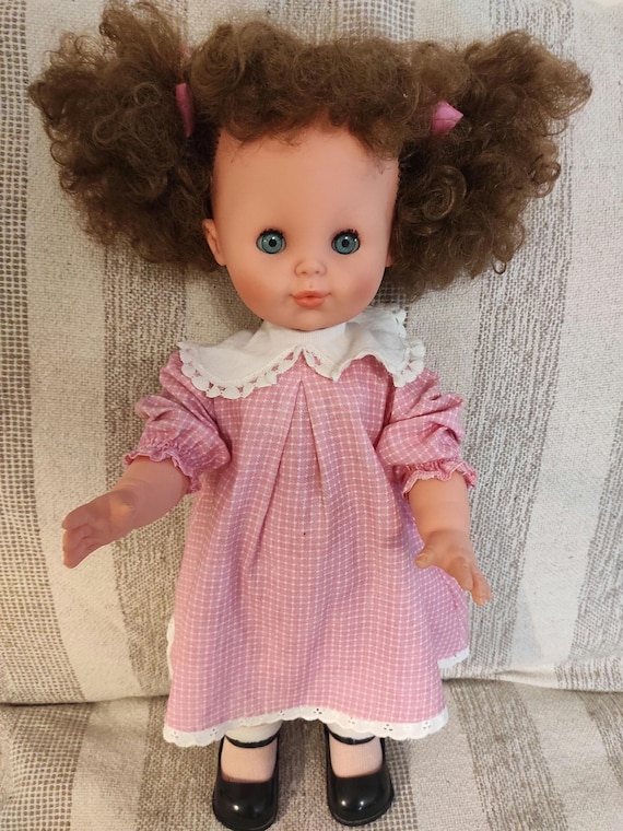 Italocremona Vintage 1976 Doll, Italy, 50cm Rare Doll
