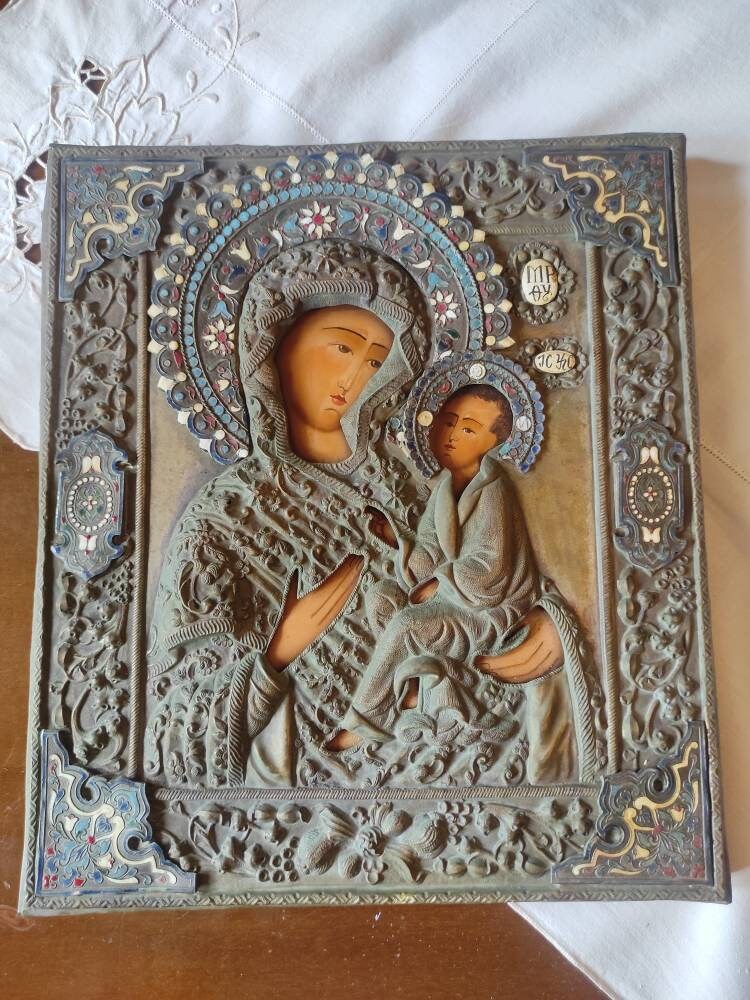 東欧　ロシア　アンティーク　イコン 東欧 ロシア アンティーク イコン 東欧 ロシア アンティーク