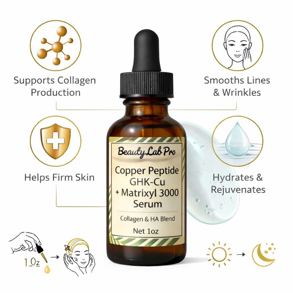 ghk cu collagen production Copper Tripeptide-1 (GHK-Cu): The Premier Anti-Aging Ingredient for  Skincare Formulators