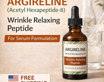 Soluzione di argirelina acetil esapeptide-8 | Peptide antirughe | Ingrediente cosmetico simile al Botox | Ingrediente per siero fai da te per la cura della pelle
