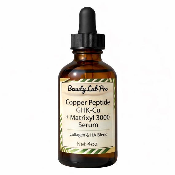 Buy Copper Peptide Ghk-cu Serum + Matrixyl 3000 | Anti-aging Collagen HA  Blend | 1oz+ Online in India