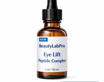 Serum pod oczy Eye Lift Peptide Complex 1 uncja | Cienie i opuchlizna pod oczami | Serum przeciwstarzeniowe pod oczy | BeautyLabPro | Darmowa wysyłka w USA