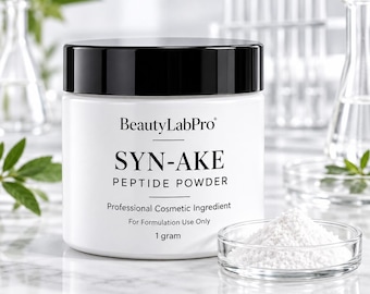 Syn-Ake Peptide Powder, Snake Peptide Type Expression Line Serum Active, DIY Skincare Formulator Supply