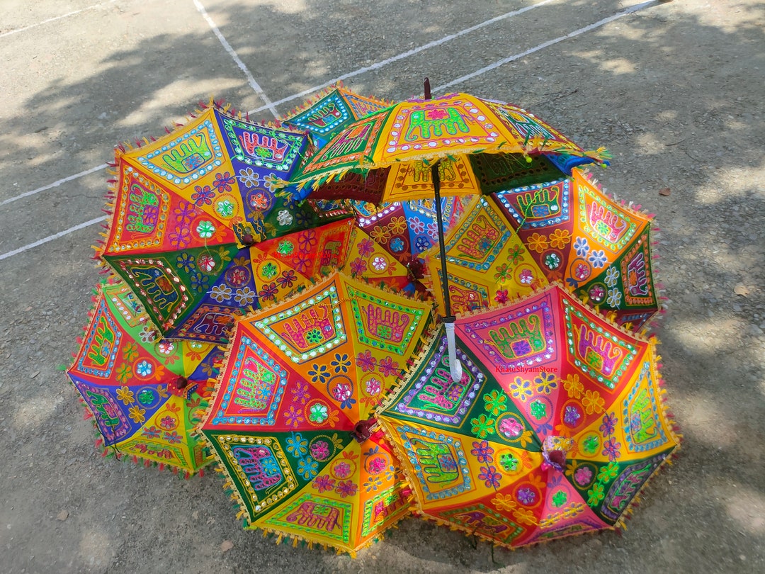 Indian Traditional Umbrella Diwali Decoration Wedding Umbrella Mehndi