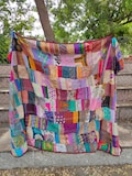 Indian handmade patchwork kantha quilt hippie bedding bedspread boho bohemian vintage kantha blanket gudari king/twin size bed cover product logo