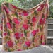 Indian Kantha Throw, Indian Cotton Kantha Quilts, Kantha Bedspread, 100% cotton, Handblock Kantha Quilt, Gudari Cotton