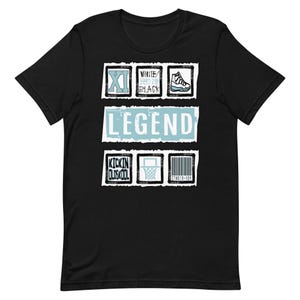 Shirt to Match Jordan 11 Retro Legend Blue - Basketball Graphic Sneaker Tee