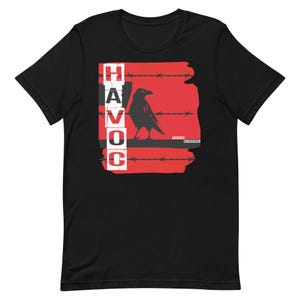 Shirt to Match Jordan 12 Flu Game - Crow Streetwear Havoc Graphic Sneaker Tee