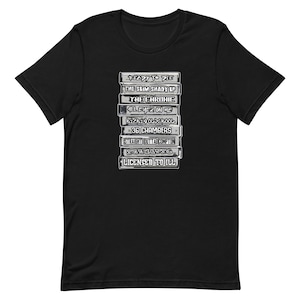 Shirt to Match Jordan Retro 12 Barons - Hip Hop 90s Albums Cassette Tape Graphic Sneaker Tee