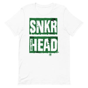 Shirt to Match Jordan 4 Retro Oxidized Green - Sneaker Head Graphic Tee